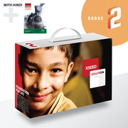 Grade 2 Book Set with Hindi, XSEED Learnometer